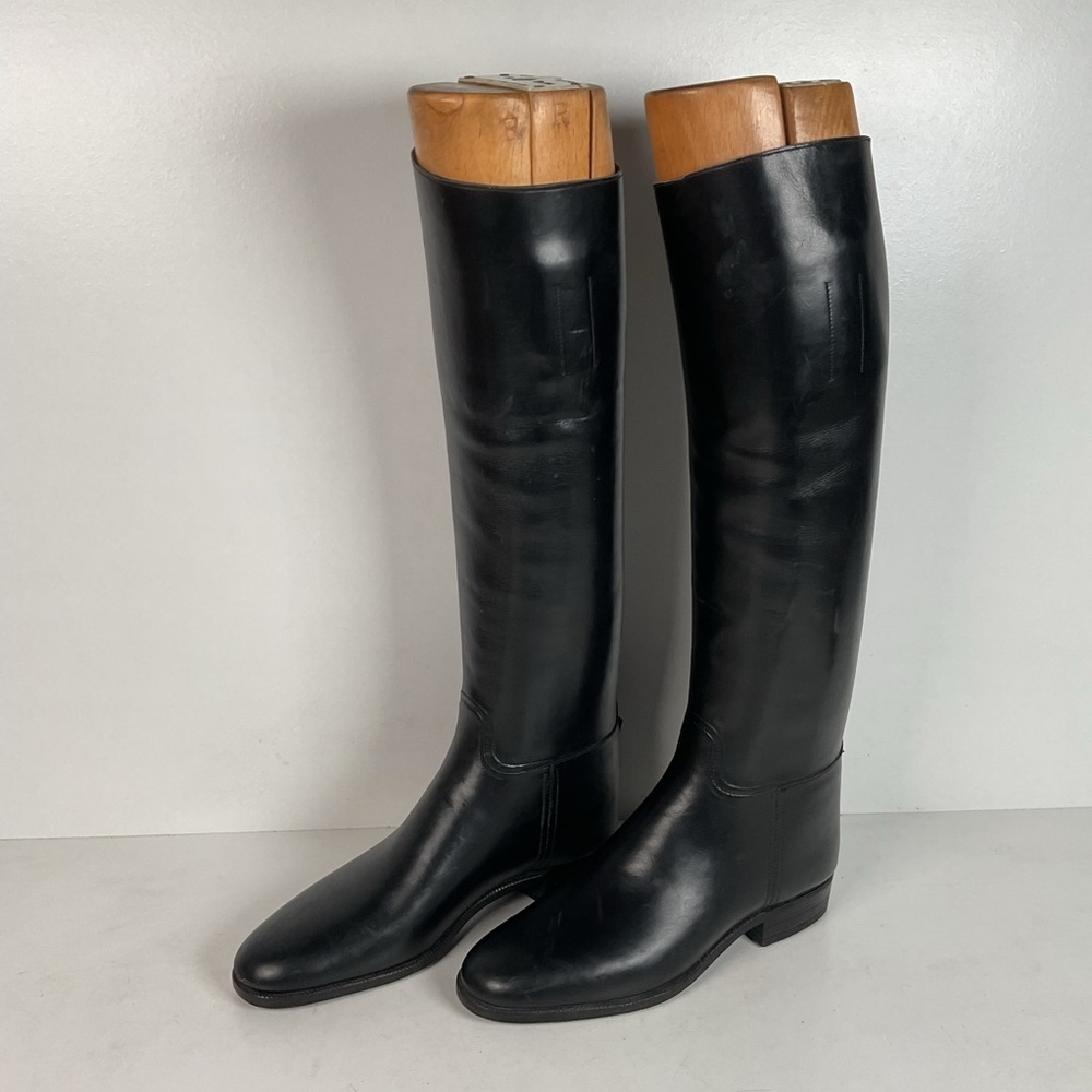 Vintage Peal & Co Polo Riding Boots | Wooden Form | Vanderbilt | King George